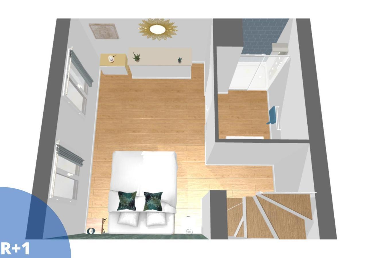 شقة كامبراي  في *Maison Bel-Etage-Netflix-Wifi-Coeur De Ville* المظهر الخارجي الصورة